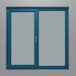 150x150cm Mavi Pvc Pencere