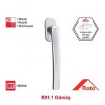 Roto Line Sürme Kolu 43 mm. 160 mm. Gümüş
