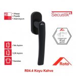 Roto Rotoline Secustik Pencere Kolu - Koyu Kahve