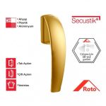 Roto Swing Secustik 43 mm Pencere Kolu R.031 Altın Sarısı