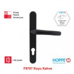 Hoppe Tokyo 85 Eksen Aynalı Kapı Kolu F8707 Koyu Kahverengi