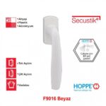 Hoppe New York 32-42mm (VarioFit) Secustik Pencere Kolu F9016 Beyaz